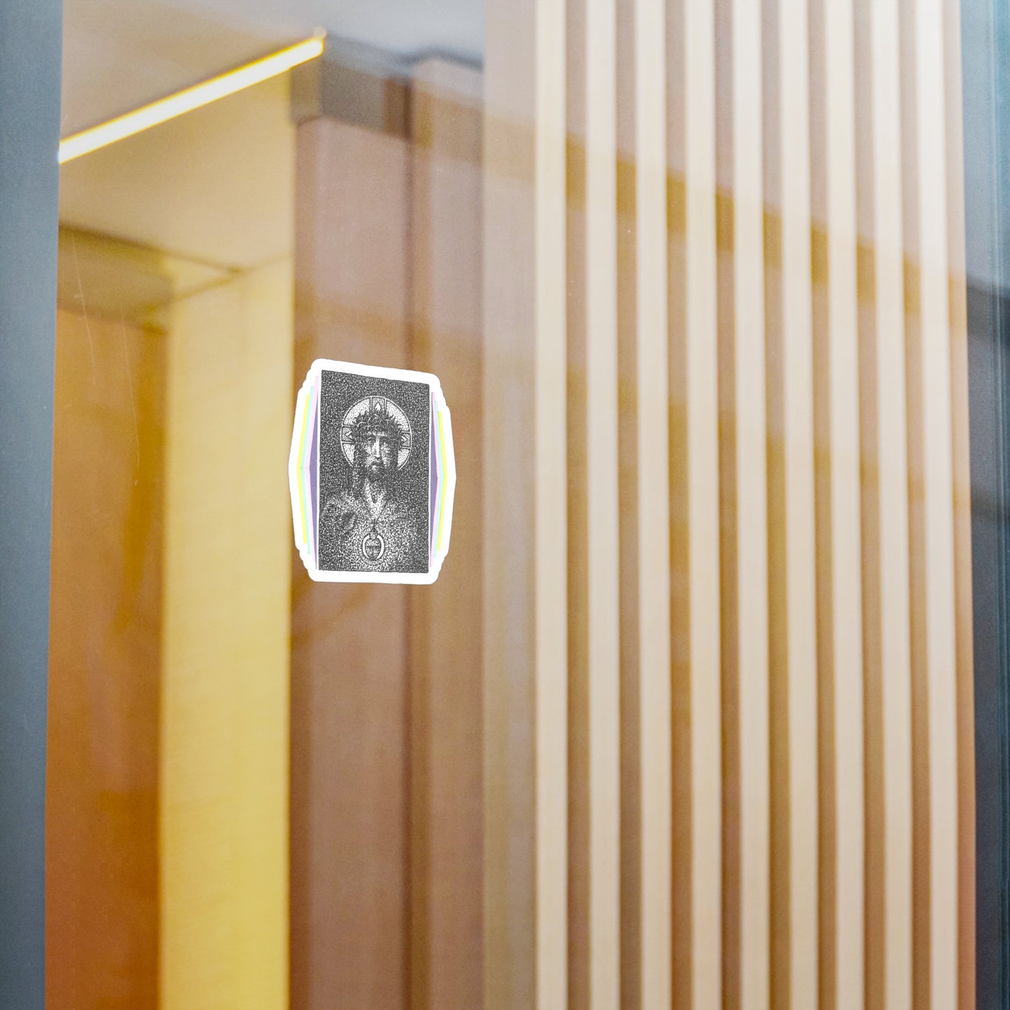 Face of Christ Sticker