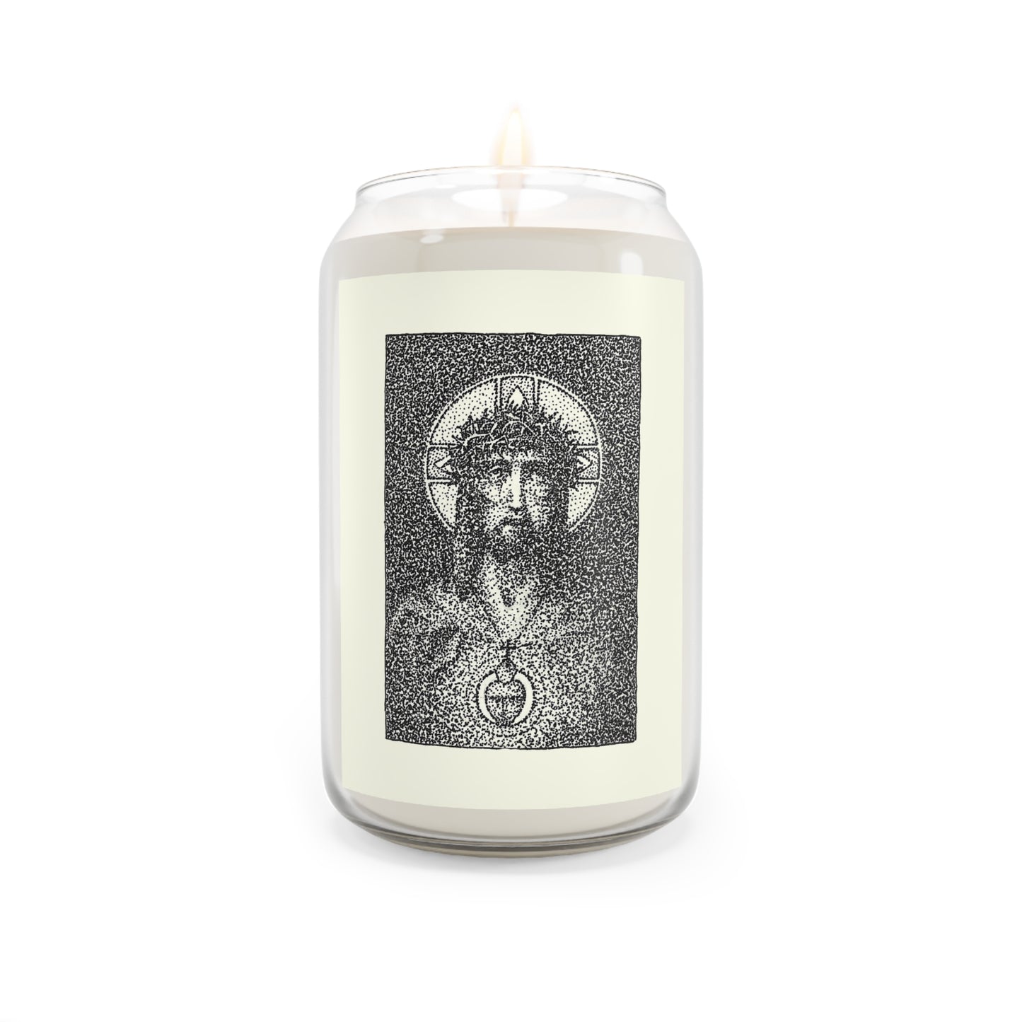Face of Christ Prayer Candle