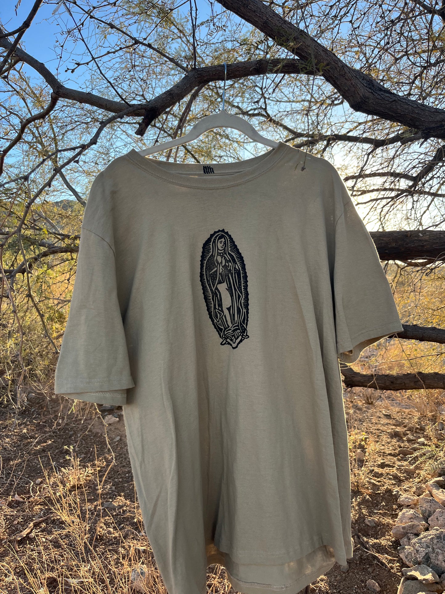 Guadalupe Hand-Printed Tee